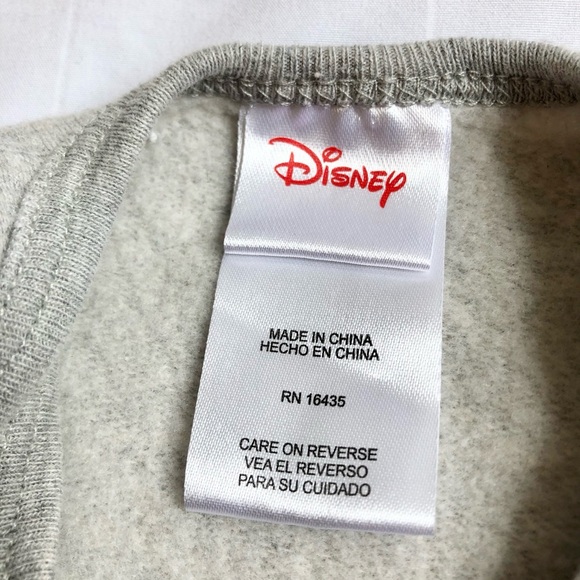 Disney Baby Girl Size 6 Month Mini Mouse Grey, Red & Black Romper With Snaps - Picture 2 of 4